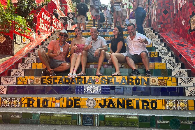 1 day tour Rio de Janeiro to Christ and Cable car and much more - Escadaria Selarón: The Color Stop That Feels Human