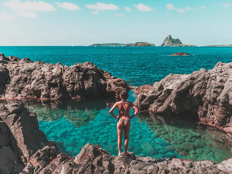 7-Hour Island Adventure: Fernando de Noronha Ilhatour - Praia do Leão: big sand, calm views, and a slower pause