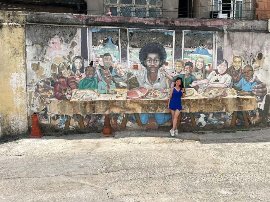 A Walk in the Rocinha Favela: Women Leading the Way - Public library stop and when it’s open
