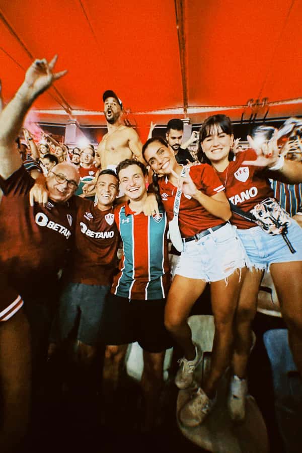 Fluminense Football Match at Maracanã with Local Hosts - Maracanã matchday with Maria Carolina and Patrick in the lead
