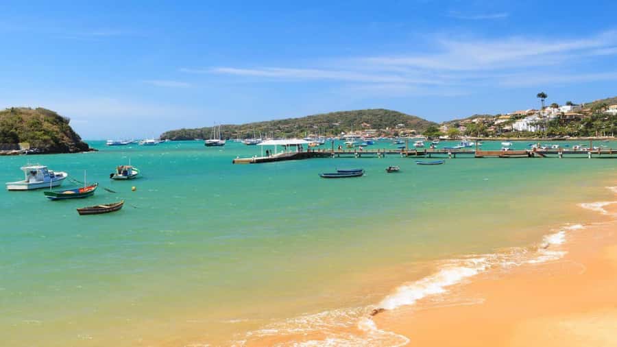 From Rio de Janeiro: Búzios Boat Trip with Lunch - Your swim map: João Fernandes, Azeda/Azedinha, Tartaruga, Ossos