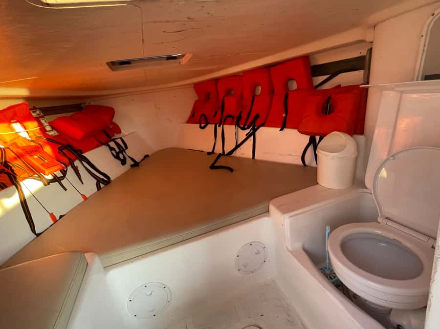 From Rio de Janeiro: Private Speedboat Tour - What you get onboard: Bluetooth, coolers, bathroom, and the grill