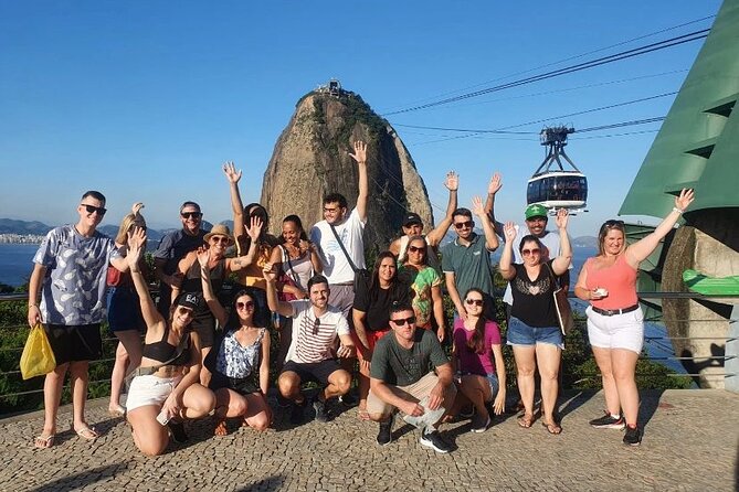 Full Day Tour of Rio de Janeiro with Lunch - Sugarloaf Mountain: two cable car stages and a 360-degree view