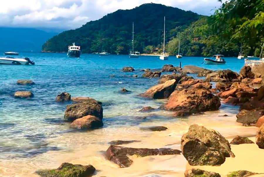Full-Day Tour to Angra dos Reis and Ilha Grande - Velinn Angra sunset views: how the tour finishes