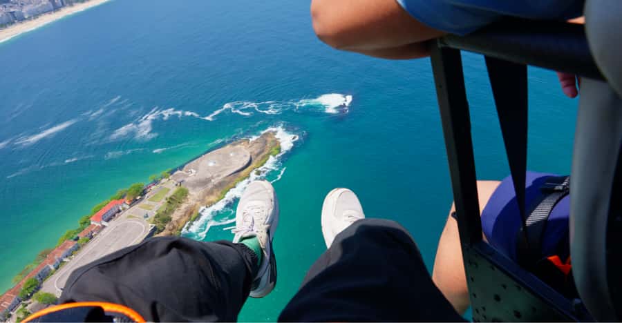 Helicopter flight no doors in Rio de Janeiro - Should You Book This No-Door Helicopter Flight?