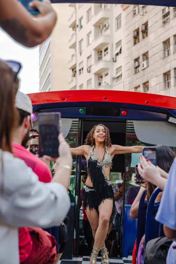 Hop-ON Hop-OFF Sightseeing Bus in Rio de Janeiro - Rio Samba Bus - Sun, sound, and the reality of an open-top ride