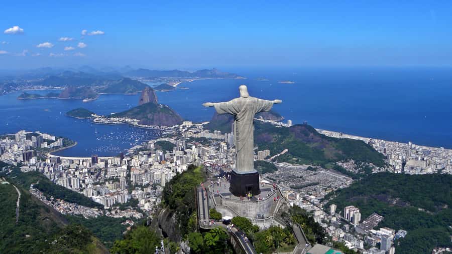 One Day in Rio: Full-Day Rio de Janeiro City Tour - Corcovado and Christ the Redeemer: the view moment you’ll remember