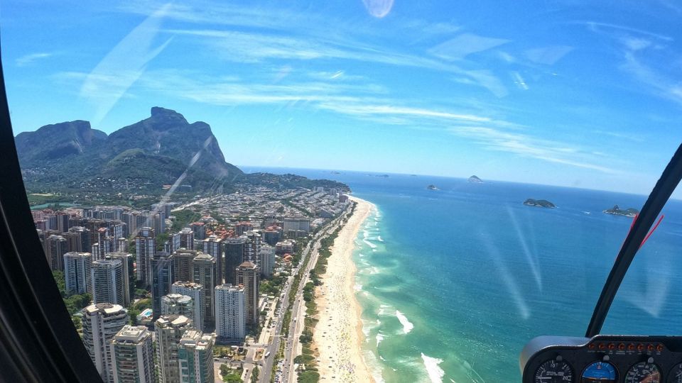 Private Helicopter tour - Rio de janeiro in 20min - Private helicopter means calmer timing and personal space
