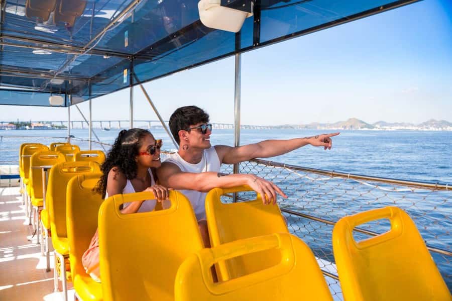 Rio: Boat Tour of Guanabara Bay - Fortress Tour From the Water: Adão and Eva Beaches and the Coastal Strongholds
