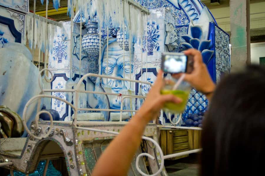 Rio: Carnival Backstage Tour at Samba City with Cocktail - Where You Meet: City of Samba Warehouse Complex (Not a Landmark Street)