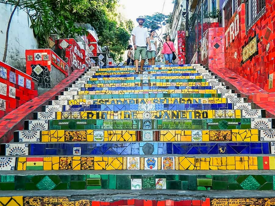 Rio de Janeiro: 6-Stop Highlights of Rio with Lunch - Selarón Steps: Street Art That Turns Into a Real Walk