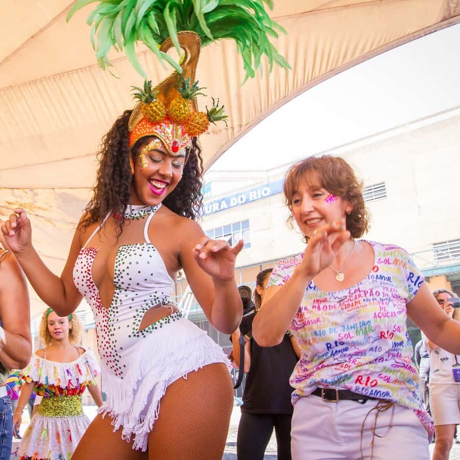 Rio de Janeiro: Carnaval Backstage Tour and Samba Class - Backstage at a Rio samba school, not just party watching