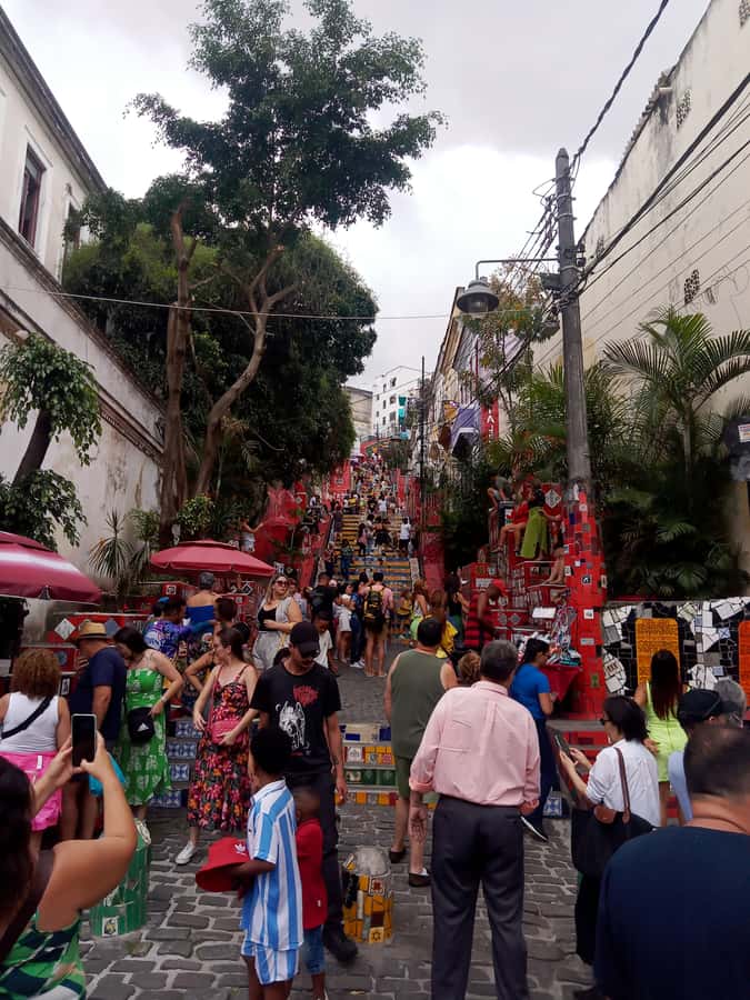 Rio de Janeiro: Christ Redeemer + Sugar Loaf & more + Lunch - Escadaria Selarón: street-art that you actually walk through