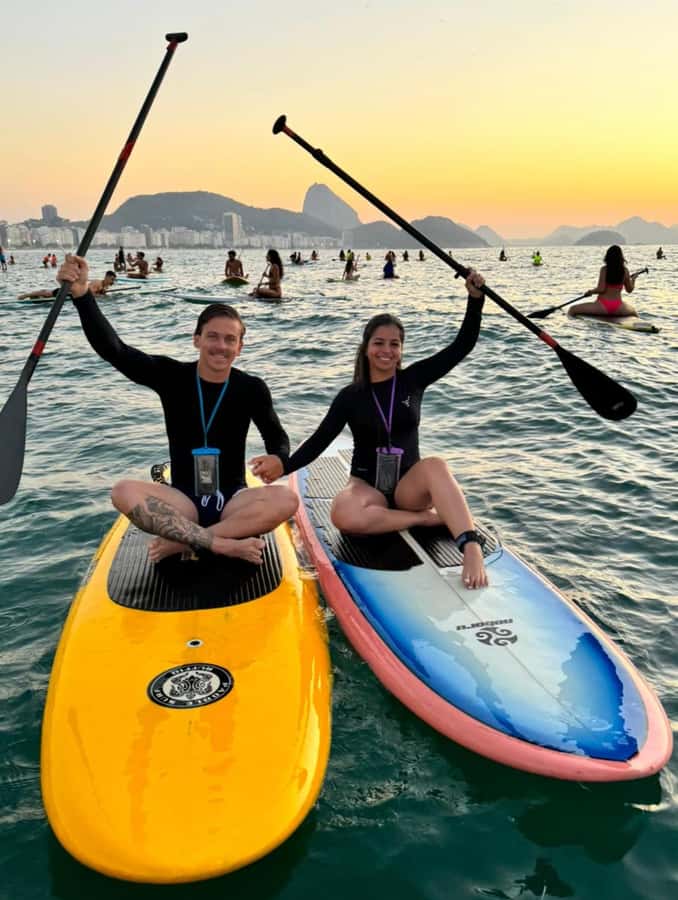 Rio de Janeiro: Copacabana Sunrise Stand Up Paddleboard Tour - Gear and Safety: Board, Leash, Life Jacket, and Lockers