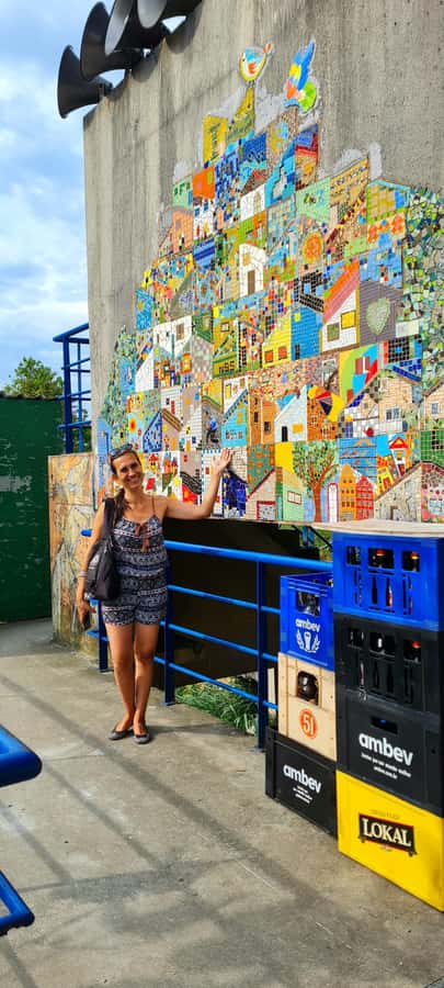 Rio de Janeiro: Favela Santa Marta Tour with Resident Guide - Favela Scene and the local restaurant: culture in motion