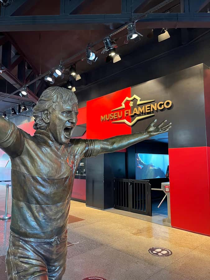 Rio de Janeiro: Flamengo Museum Ticket Entrance - The story from 1895 to world football: how the museum builds momentum