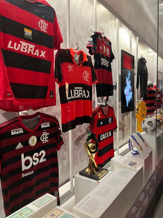 Rio de Janeiro: Flamengo Museum Ticket Entrance - The 14 themed sections: screens, sensory moments, and “Rubro-Negro” energy