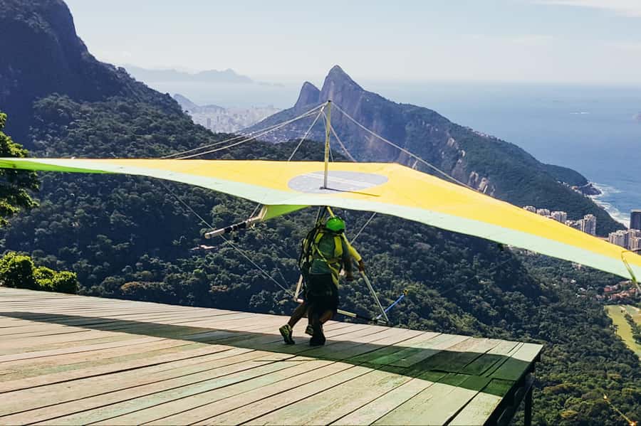 Rio de Janeiro: Hang Gliding Tandem Flight - What You’ll See Over Rio: Atlantic Ocean, Christ, Sugarloaf, Bay