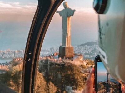 Rio De Janeiro Helicopter Flight Tour - Christ the Redeemer: the aerial angle you can’t replace
