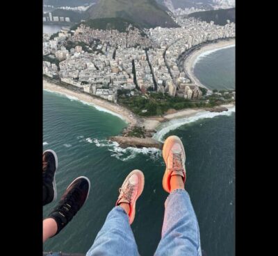 Rio de Janeiro Helicopter Tour | DOORS OFF - Meeting point and how the start feels at R. Dom Bosco