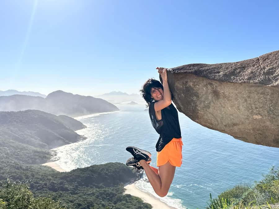 Rio de Janeiro: Pedra do Telégrafo trail and beach stop - Entering Pedra Branca State Park: the Telegrafo climb