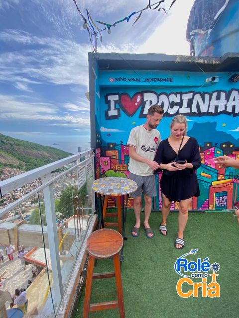 Rio de Janeiro: Rocinha Favela guided tour - Stop sequence on the way up and back down