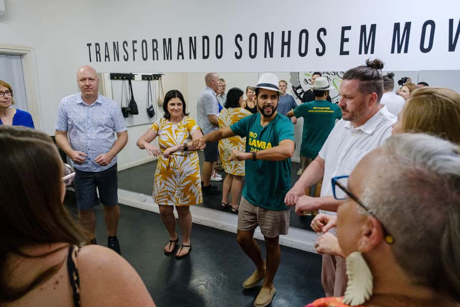 Rio de Janeiro: Samba Class in Copacabana - The main downside: group size and space