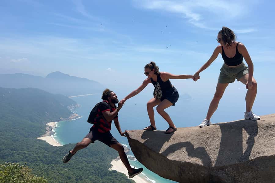 Rio de Janeiro: Telegrafo Rock Hike with Optional Beach Stop - Telegrafo Rock: the photo stop that earns the hike