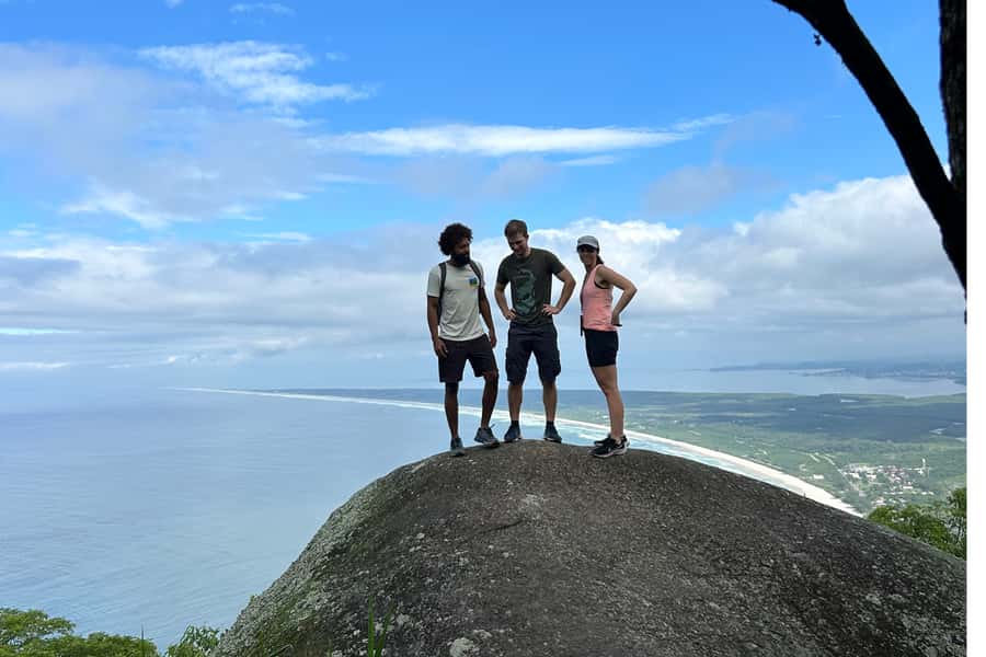 Rio de Janeiro: Telegrafo Rock Hike with Optional Beach Stop - Price and value: what $86 buys you in time, effort, and help