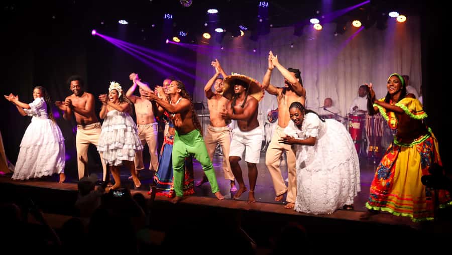 Rio: Ginga Tropical Samba and Folklore Show Ticket - Samba class: learning moves that match the choreography