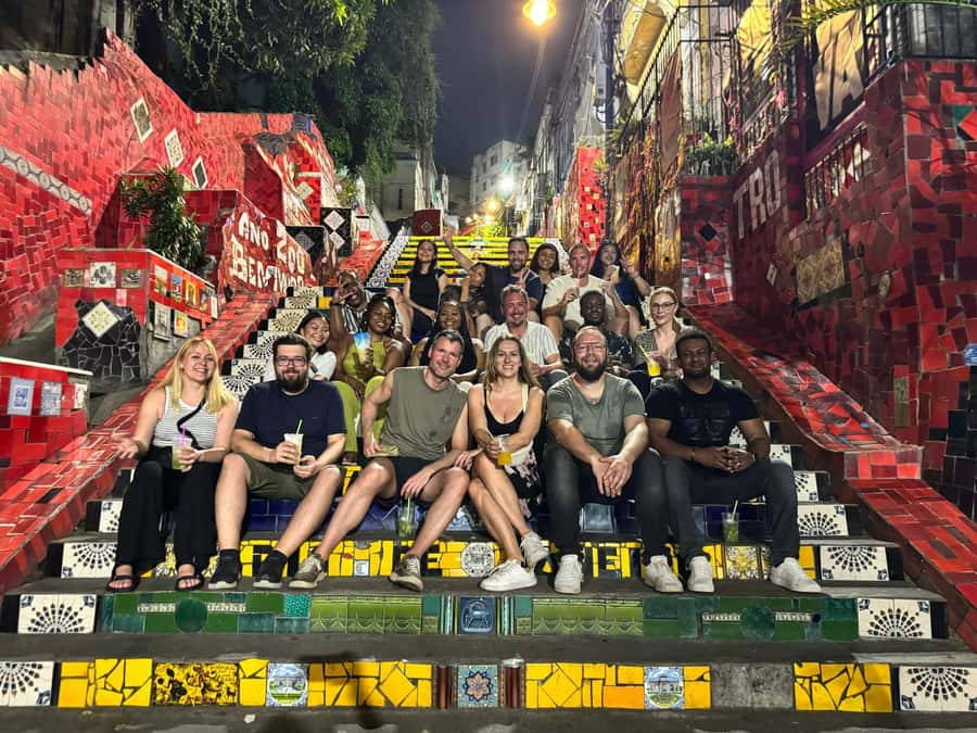 Rio: Pub Crawl in Lapa with Cachaça Tasting and Live Samba - Av. Mem de Sá: your first stop and how the night gets going