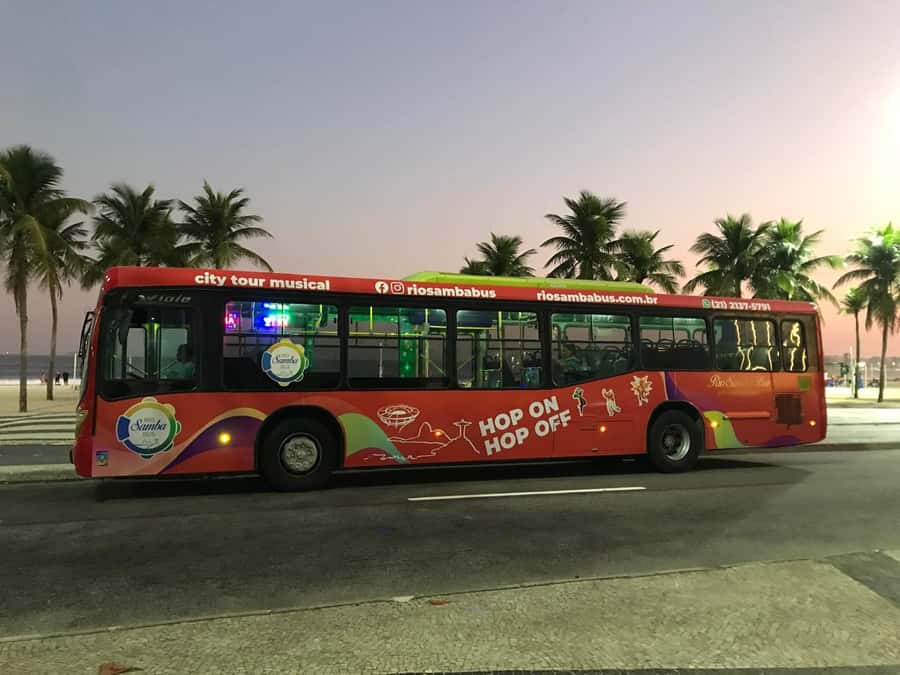 Rio Samba Bus: hop-on hop-off city tour in Rio de Janeiro - Cinelândia and downtown landmarks: from theaters to tiled stairs