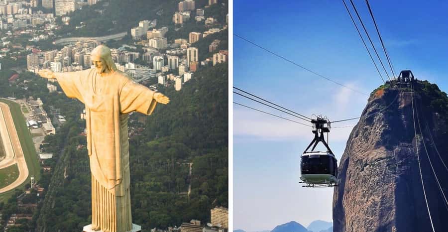 Rio: Sugarloaf Cable Car and Corcovado Train Tickets - Christ the Redeemer by Electric Cog Train Through Tijuca National Park