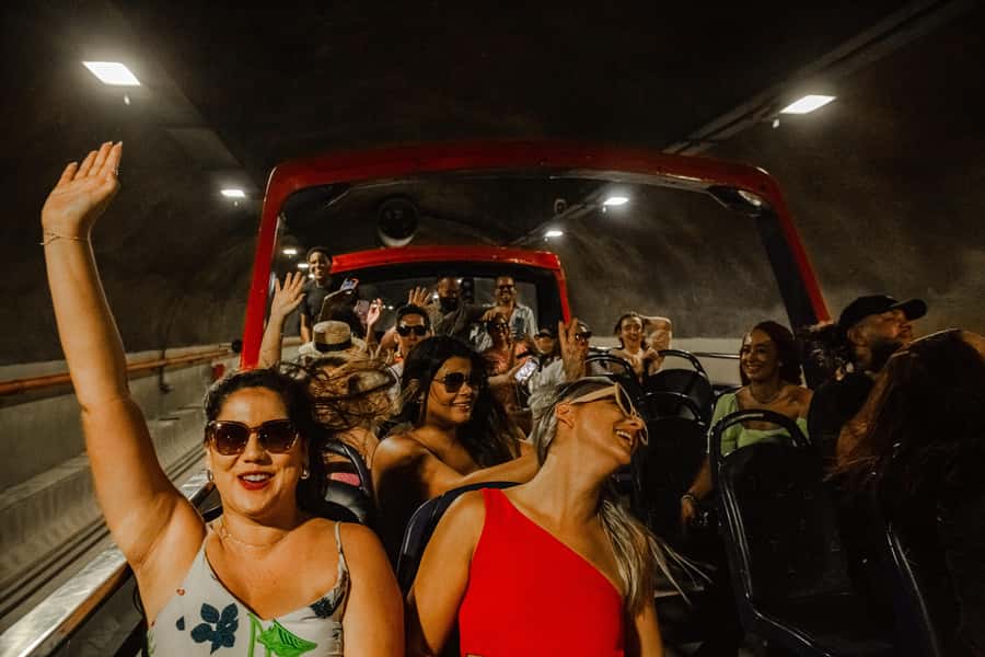 Skyline Night Tour Rio de Janeiro - Panoramic City Tour Rio Samba Bus - Rio at Night on an Open-Roof Panoramic Bus