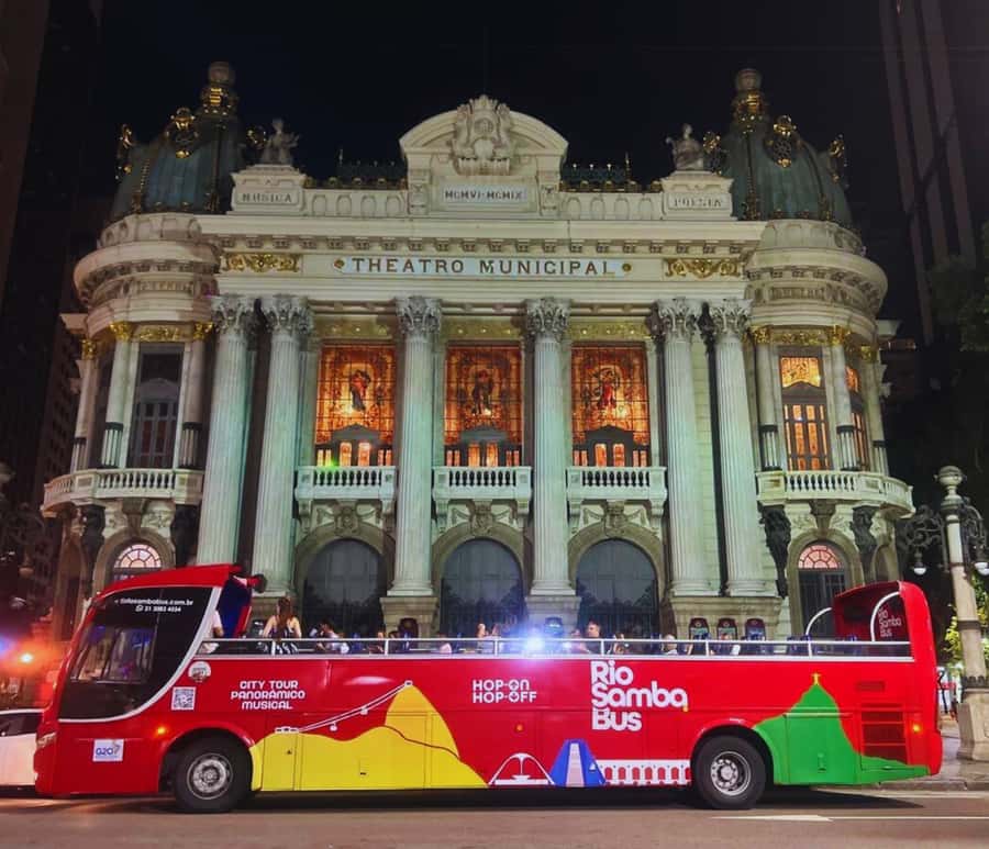 Skyline Night Tour Rio de Janeiro - Panoramic City Tour Rio Samba Bus - Copacabana After Dark: Your First Real Look at Rio