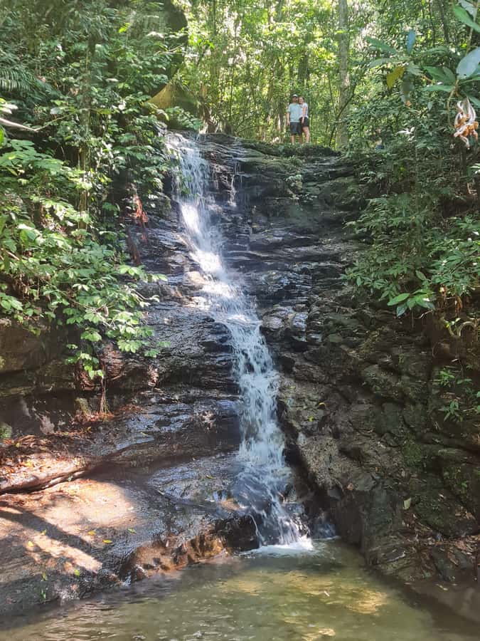 Tijuca Rain Forest - Adventure through Waterfalls & Caves - Baronesa Waterfall: cool down, reset, and shoot the final photos